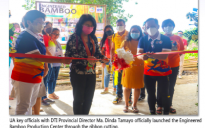 UA, DTI Unveil Engineered Bamboo Production Center