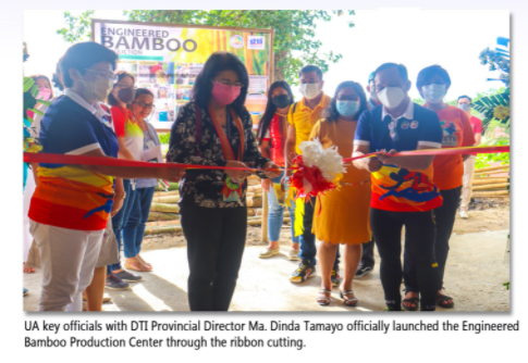 UA, DTI Unveil Engineered Bamboo Production Center