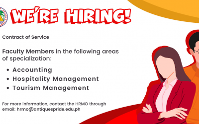 Notice of Hiring: Faculty Members under Contract of Service