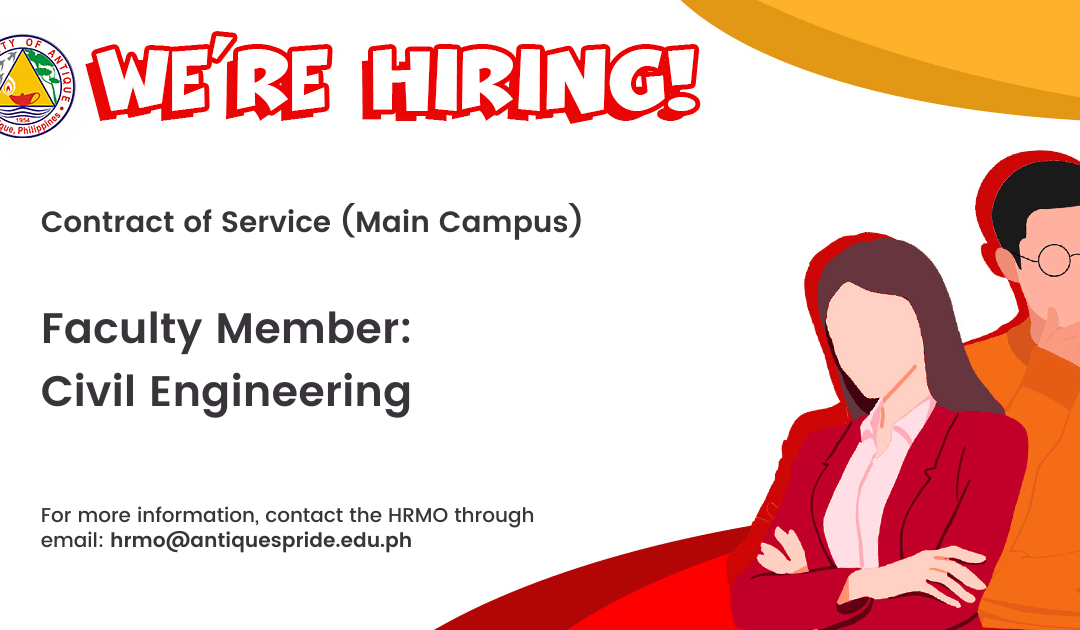 Notice of Hiring: UA Main Campus, Sibalom