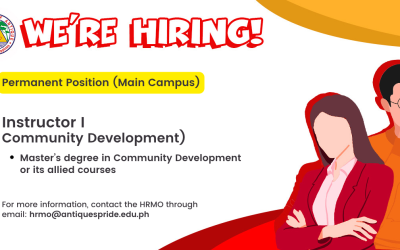 Notice of Hiring: UA Main Campus in Sibalom