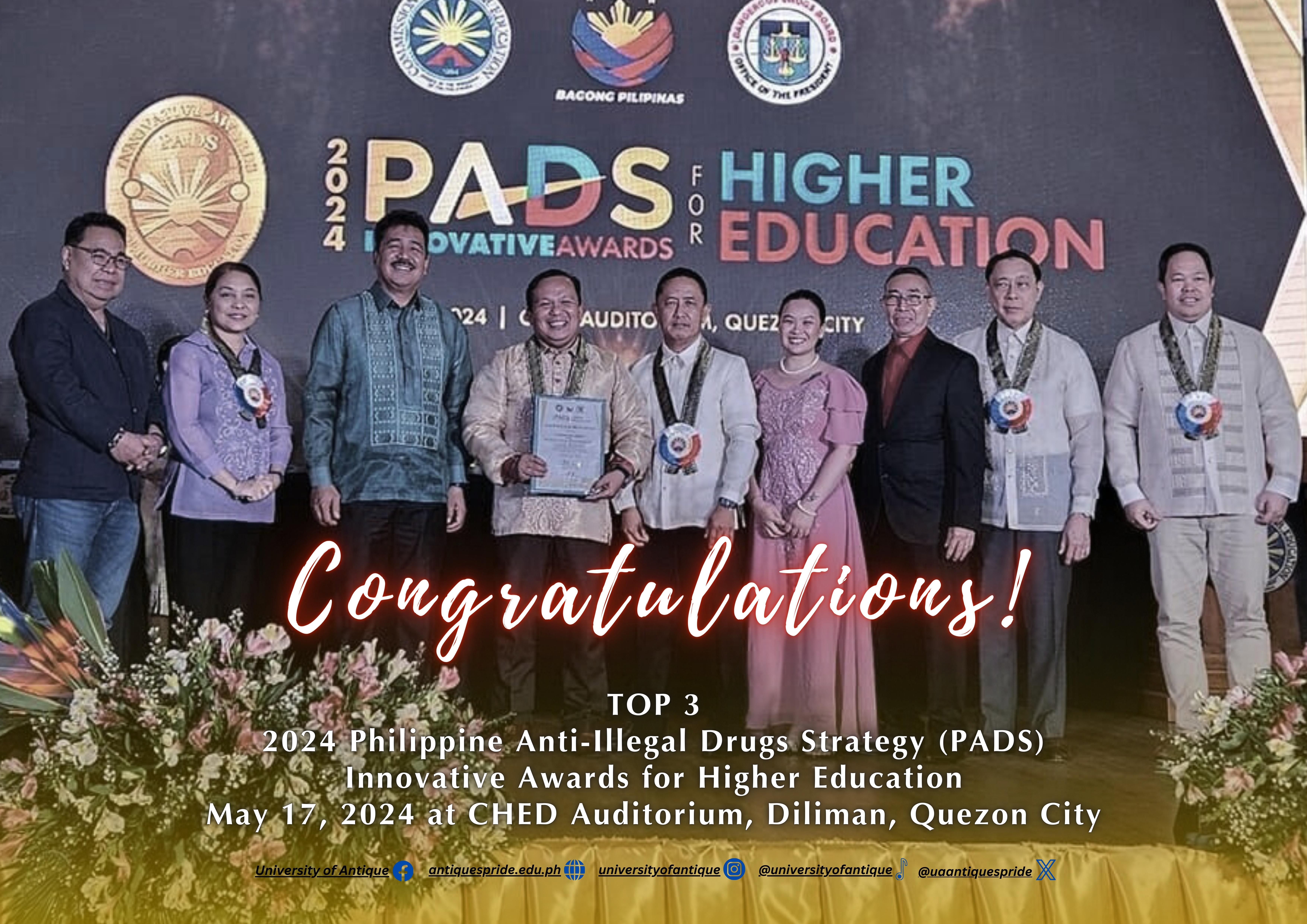 UA, Top 3 PADS Implementer in PH