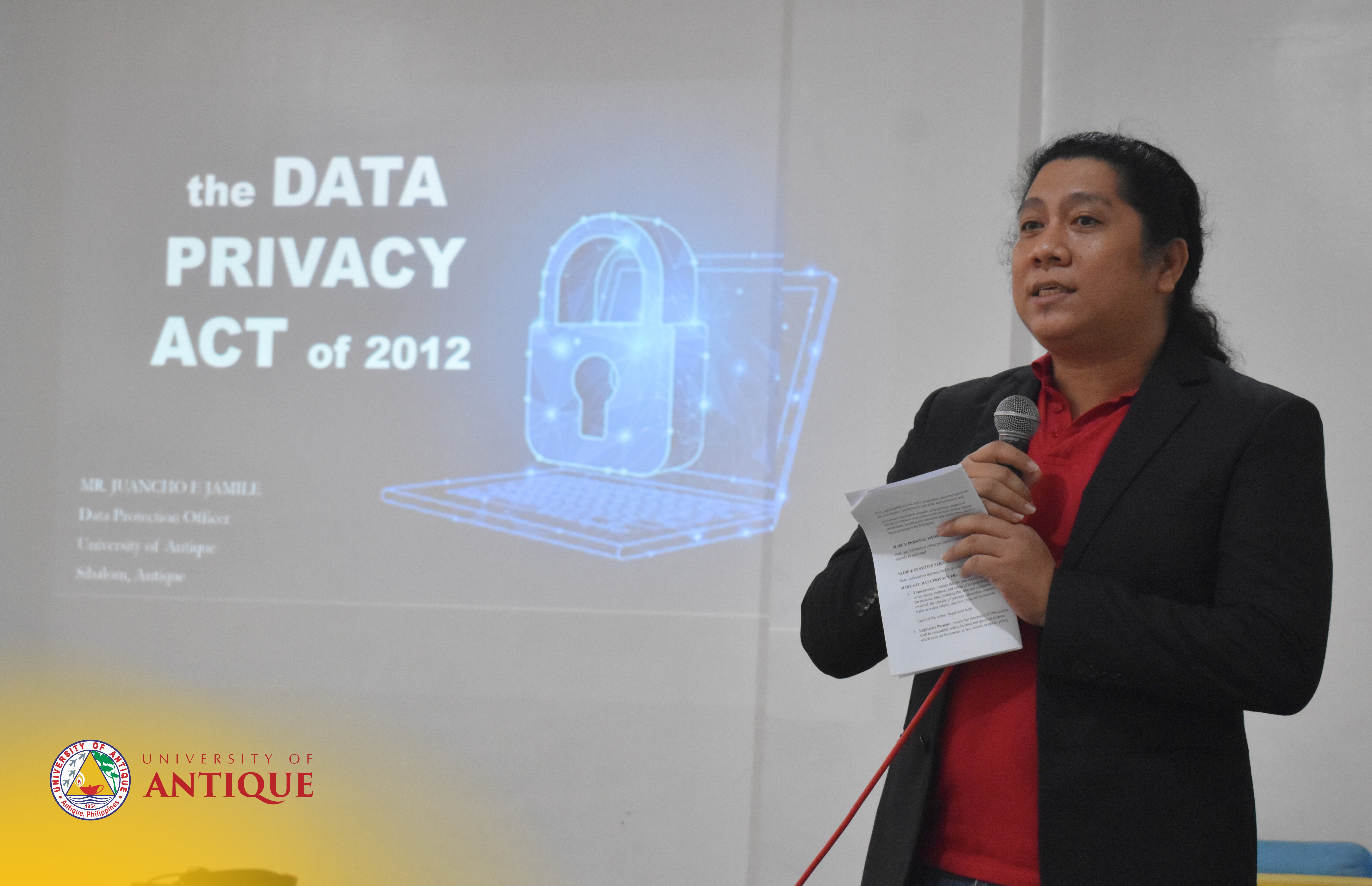 Library Unit launches Info Drive through Info Security Lecture