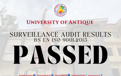 UA is ISO Recertified!