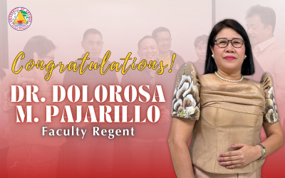 Faculty Pres. Pajarillo takes oath as BOR member