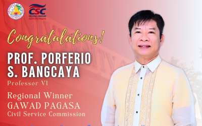 Dr. Bangcaya, Lauded with Gawad PAGASA Award