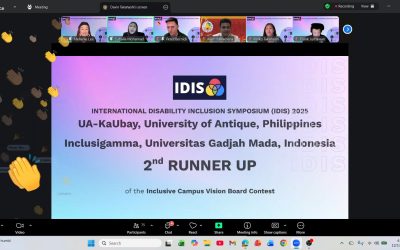 UA Secures 2nd Runner-Up in Vision Board Competition at 6th International Disability Inclusion Symposium 2025