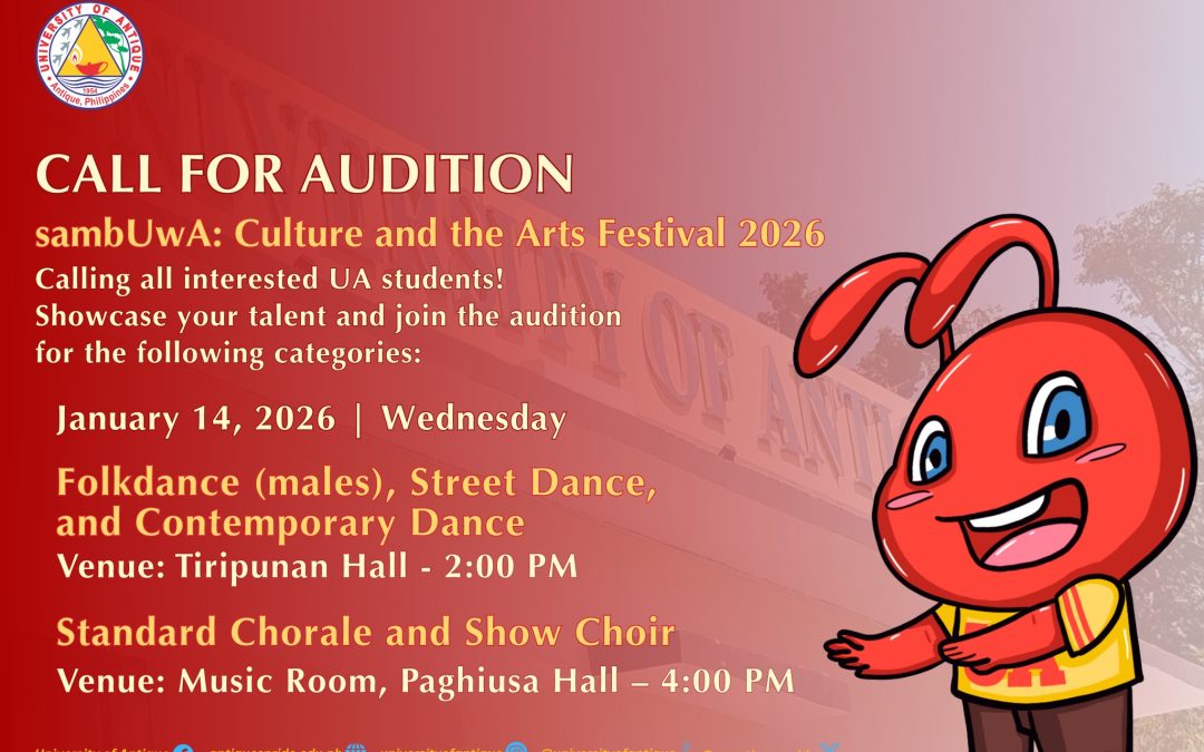 CALL FOR AUDITION!