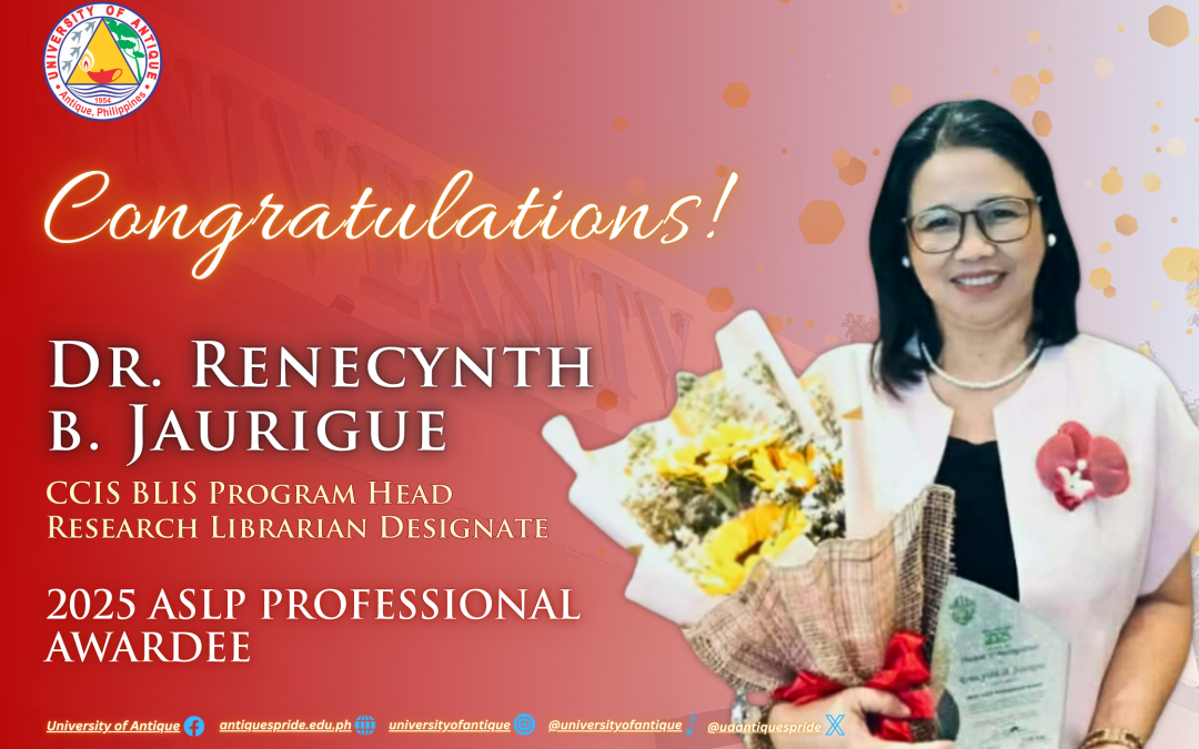 Dr. Jaurigue, Honored as 2025 ASLP Professional Awardee