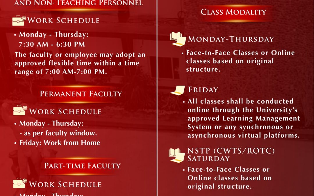 UA Shifts to Four-Day Workweek and Flexible Class Schedules