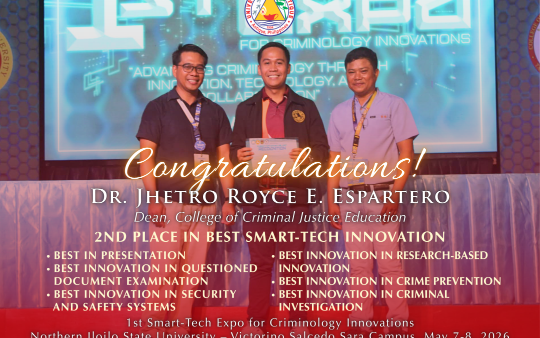 A Sweep of Excellence: Dr. Espartero Triumphs at 1st Smart-Tech Expo