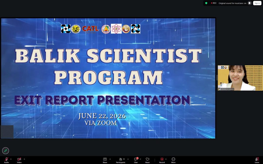 Bringing Global Expertise Home: DOST Balik Scientist Program Strengthens Research at University of Antique