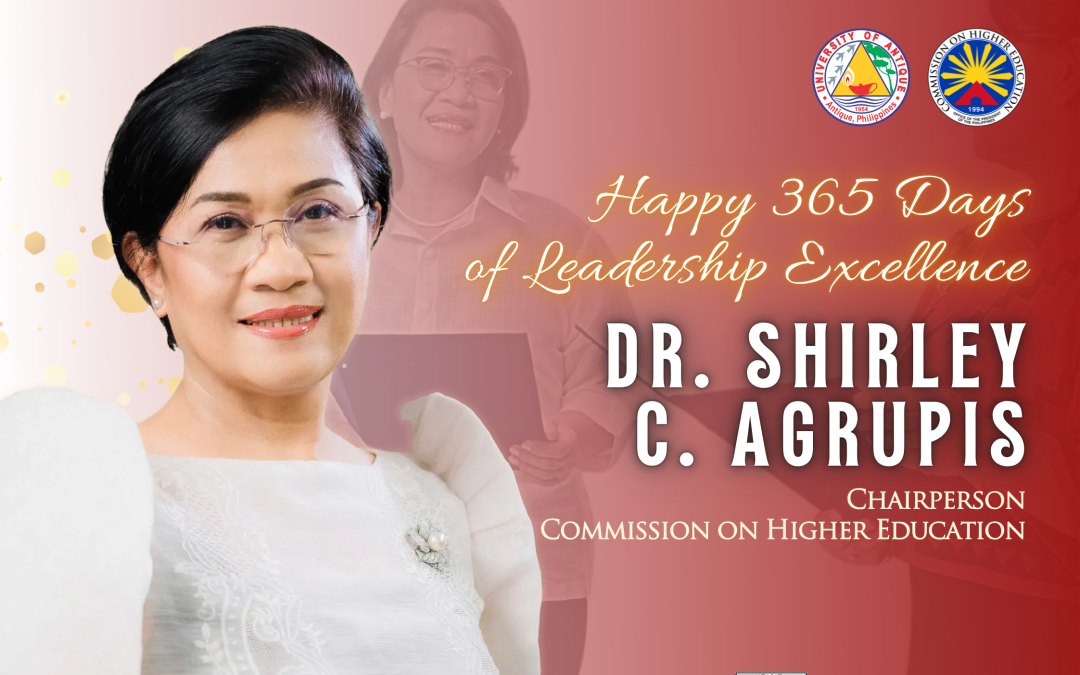 Honoring a Year of Excellence: UA Celebrates Dr. Shirley C. Agrupis’ First Anniversary as CHED Chairperson