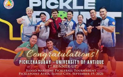 UA PickleKasubay Takes 2nd Place Overall in WIMAPhil Maritime Pickleball Tournament