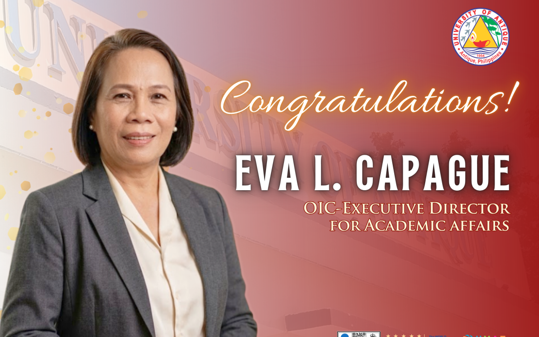 Dr. Eva L. Capague Named OIC EDAA