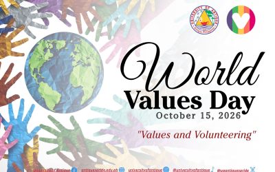 October 15 is World Values Day!