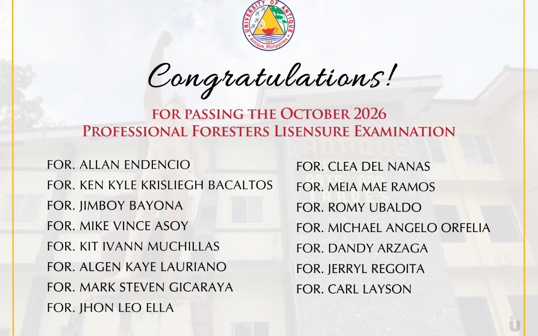 UA-HC Celebrates 15 New Registered Professional Foresters
