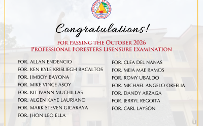 UA-HC Celebrates 15 New Registered Professional Foresters