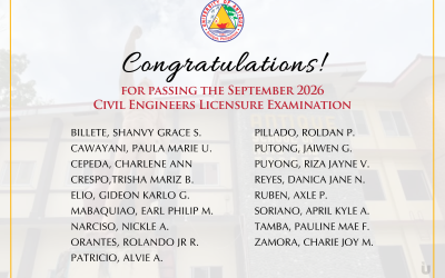 17 New UA Civil Engineers Pass September 2026 Board Exam
